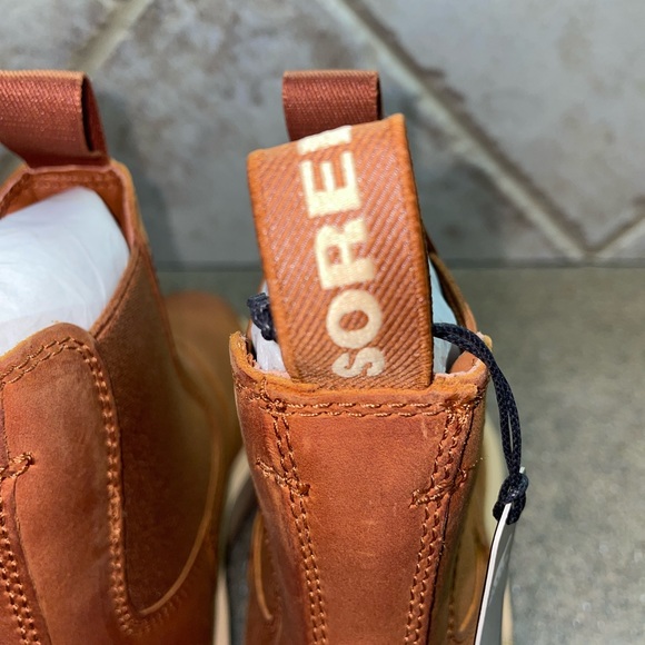 🆕 Sorel Women's Hi-Line Chelsea Boots - Scorch, Tawny Buff, Size 7 - Picture 12 of 15
